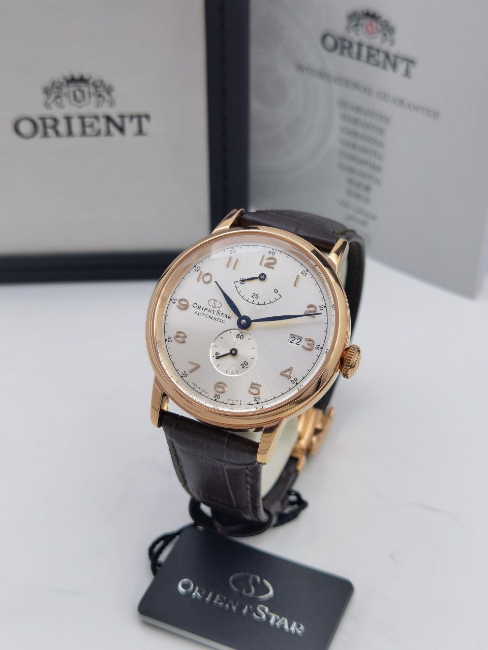 ساعة Orient Star الذهبية الفاخرة