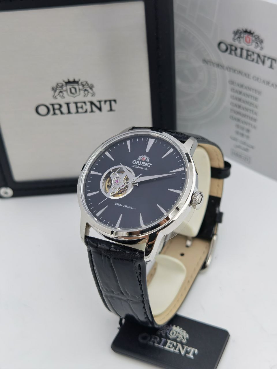 ساعة Orient سيمي سكلتون الأنيقة