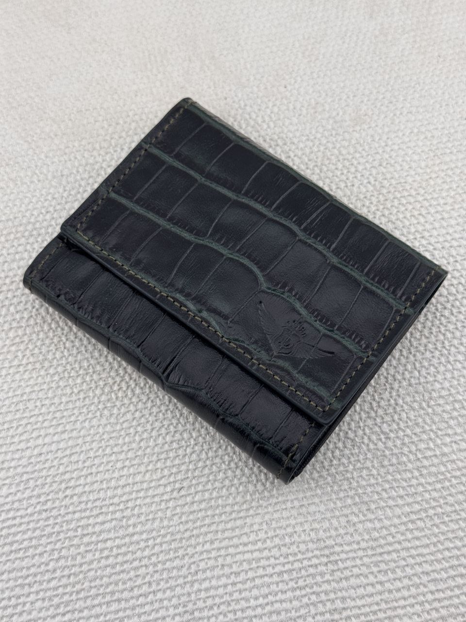 محفظة هويات جلد طبيعي