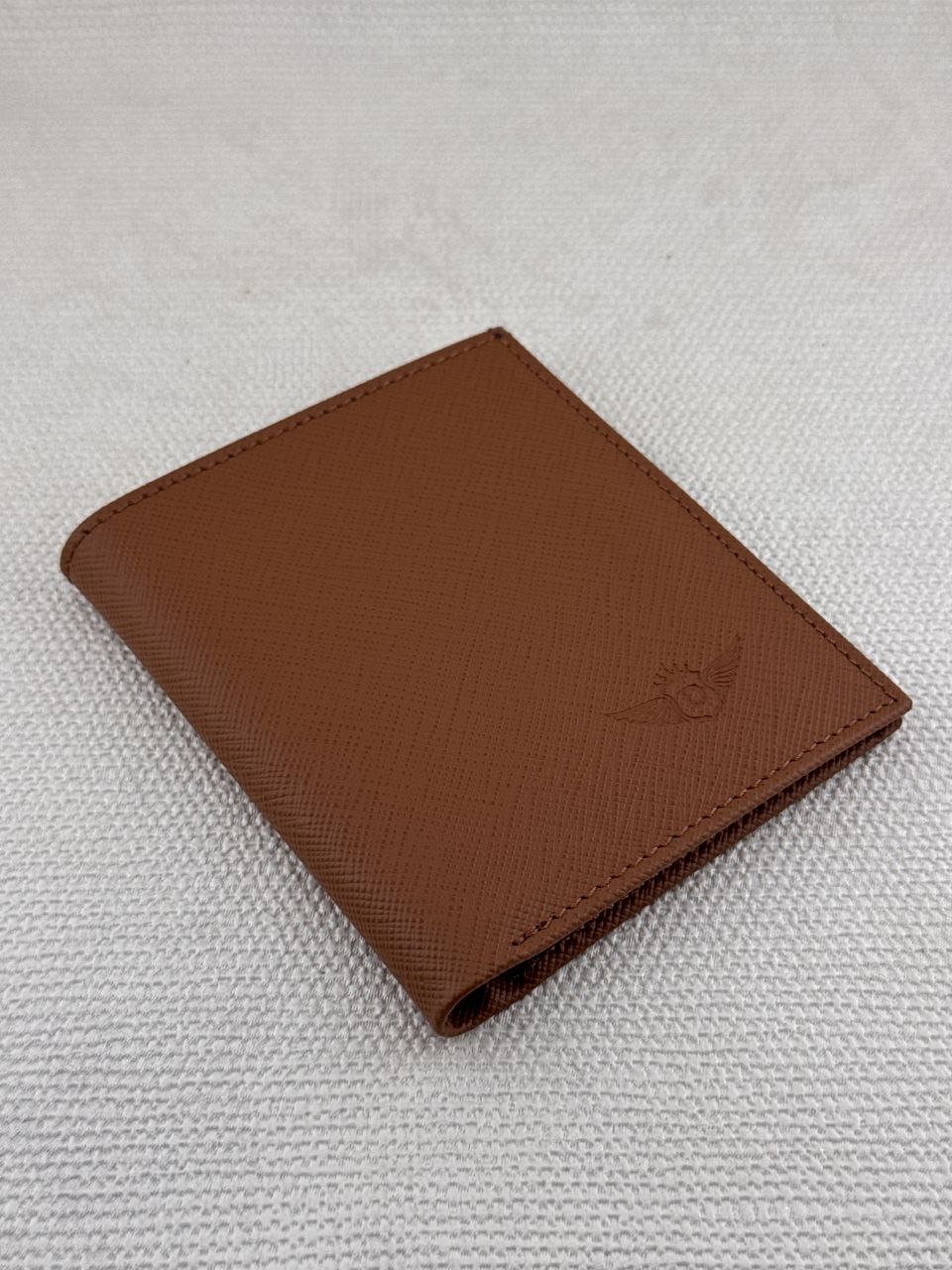 محفظة رجالية جلد طبيعي