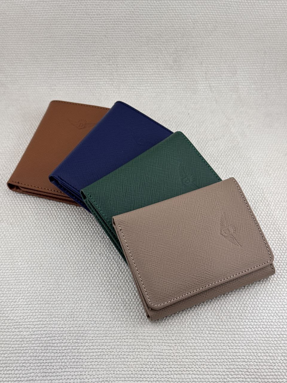 محفظة رجالية جلد طبيعي