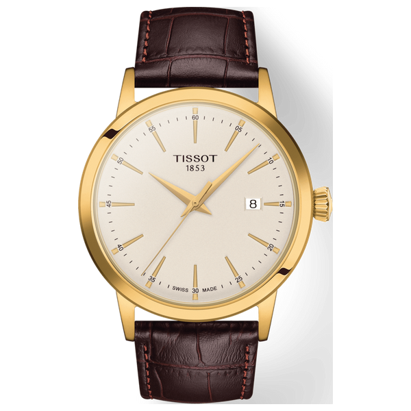 ساعة  tissot رجالي جلد 034