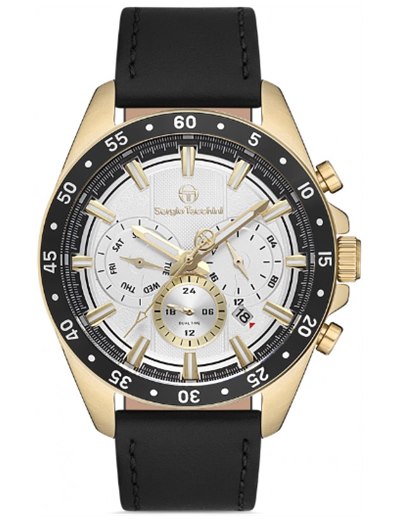 ساعة رجالي SERGIO جلد 499