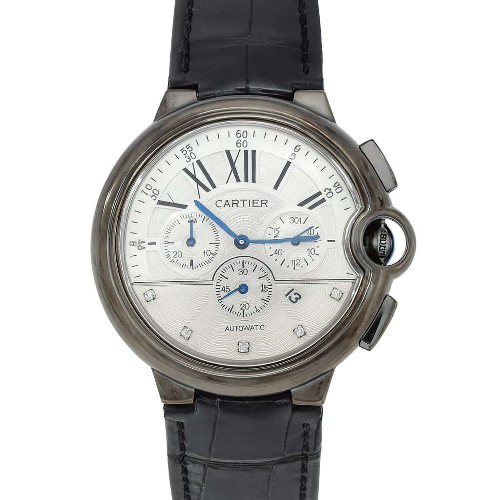 cartier — رجالي — جلد — 473