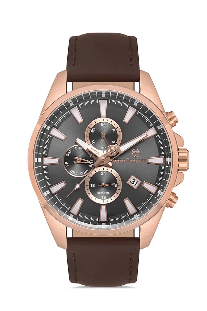 ساعة SERGIO رجالية جلد 493