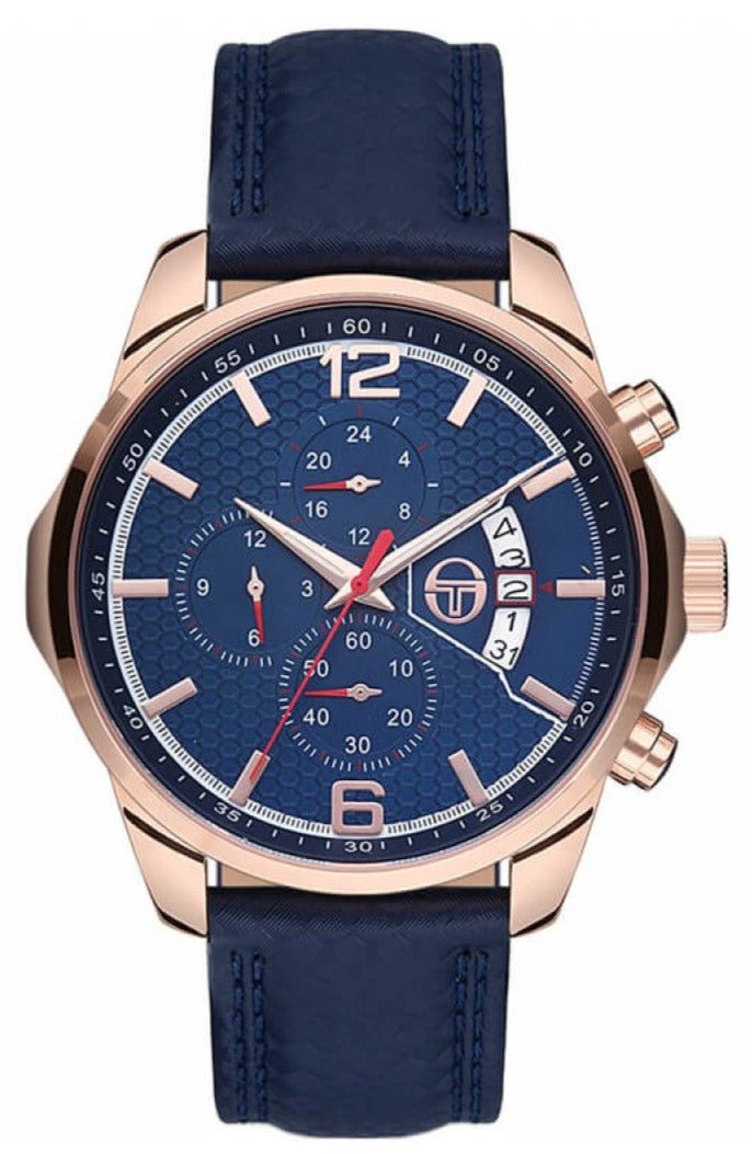 ساعة SERGIO رجالية جلد 124