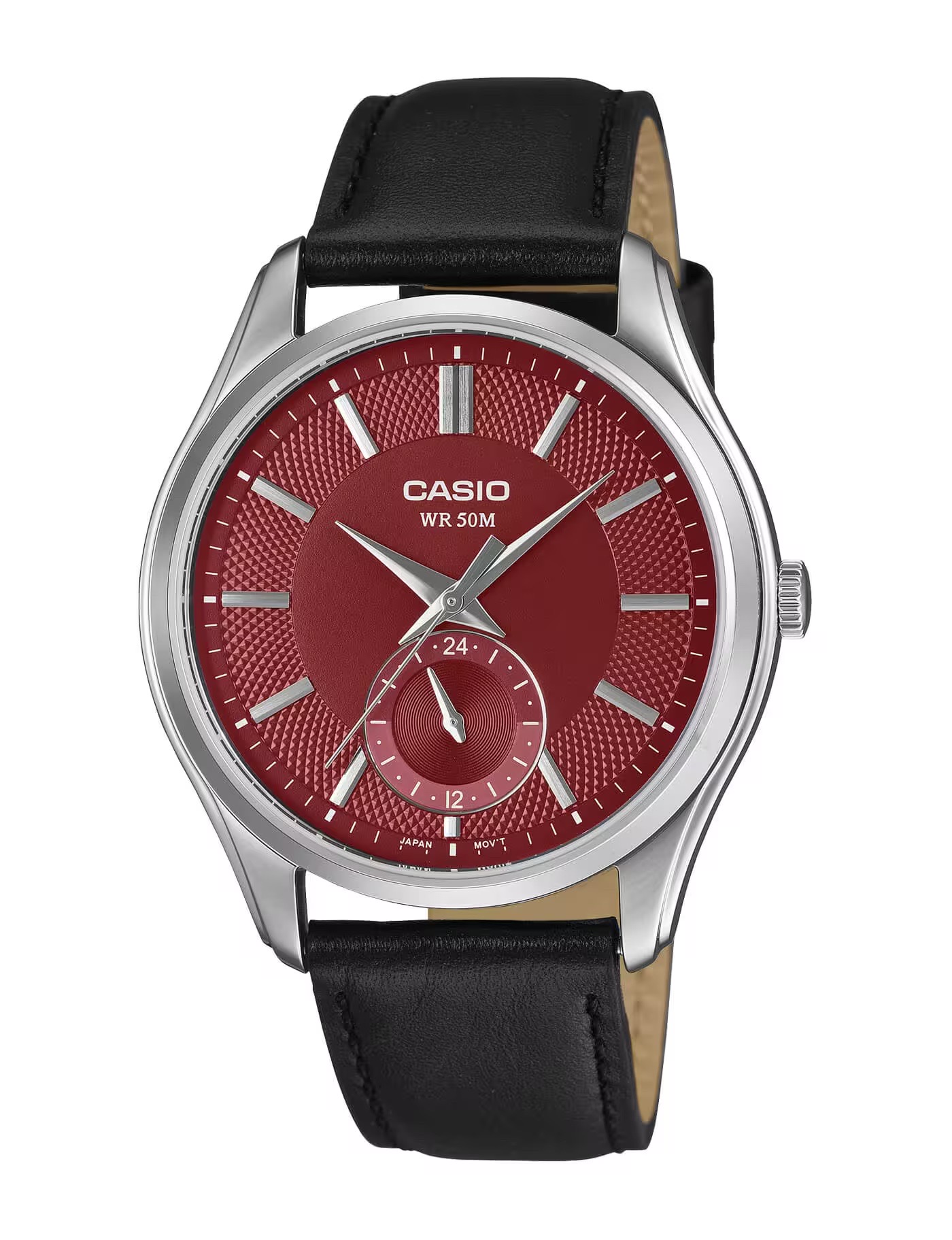 ساعة CASIO رجالية جلد 455