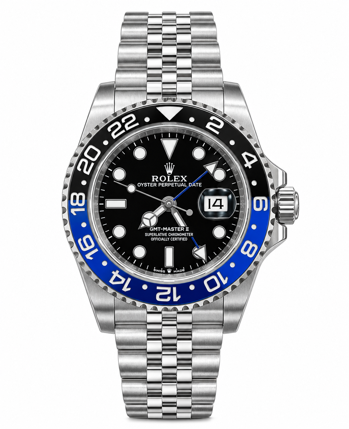 ساعة rolex رجالية حديد 846
