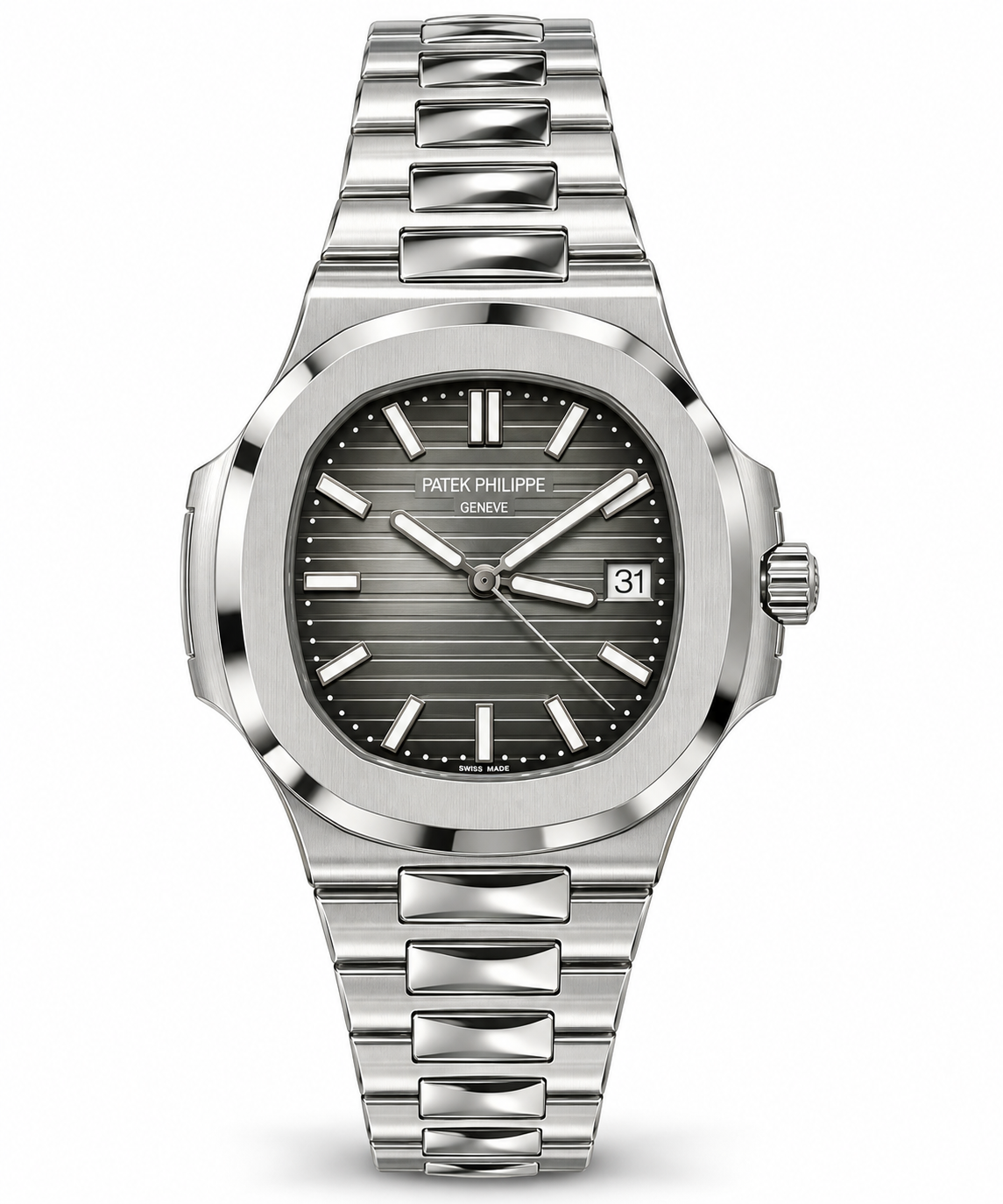 ساعة patek philippe رجالية حديد 125