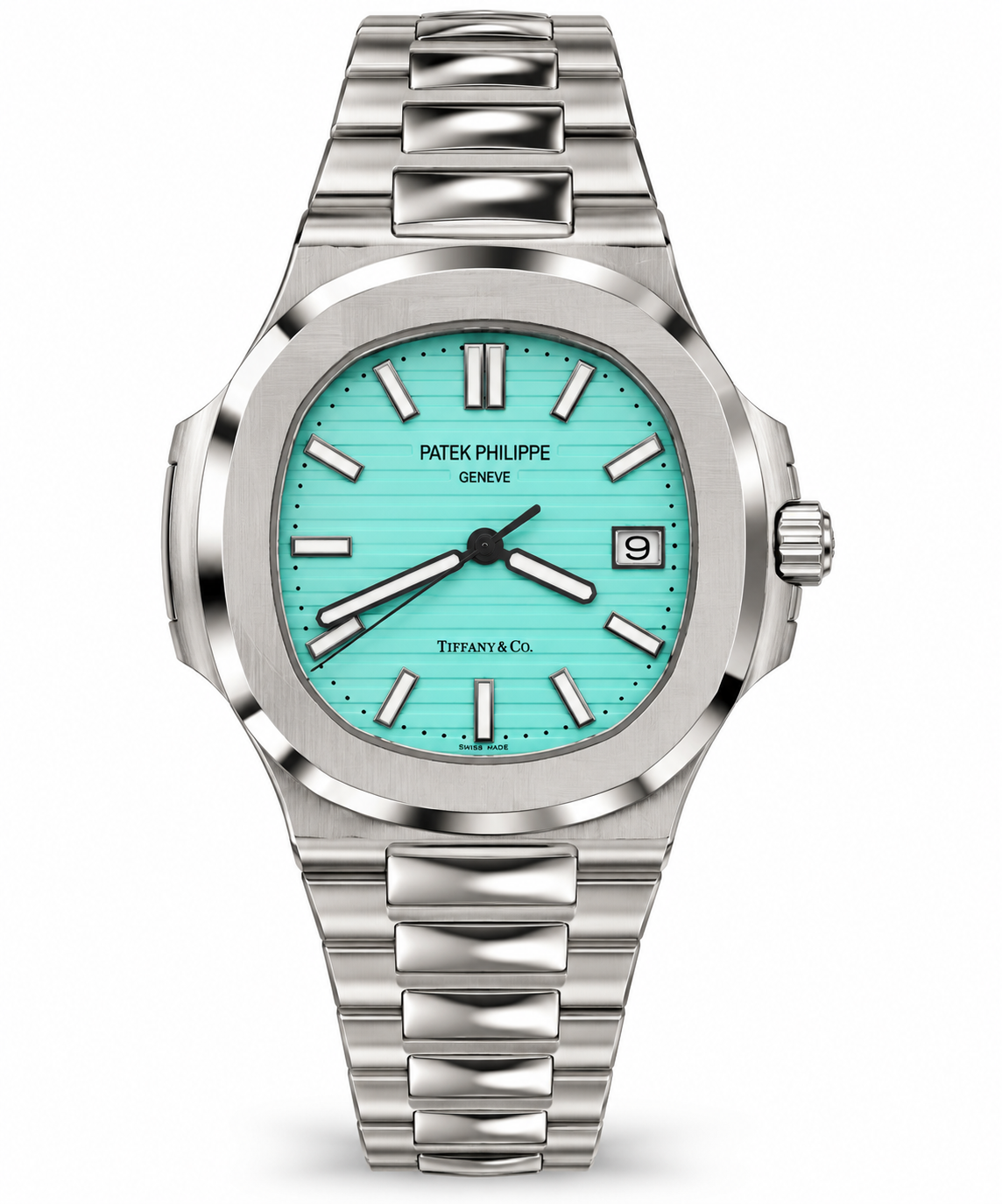 ساعة patek philippe رجالية حديد 063