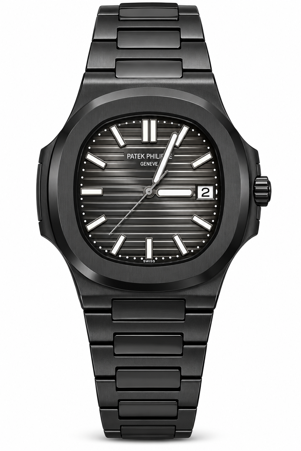 ساعة patek philippe رجالية حديد 345