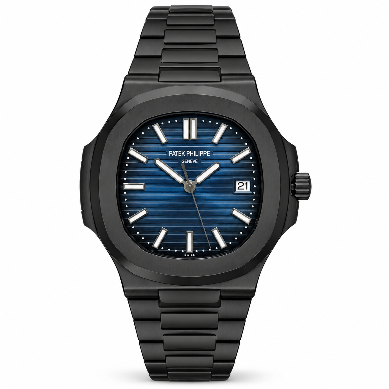 ساعة patek philippe رجالية حديد 866
